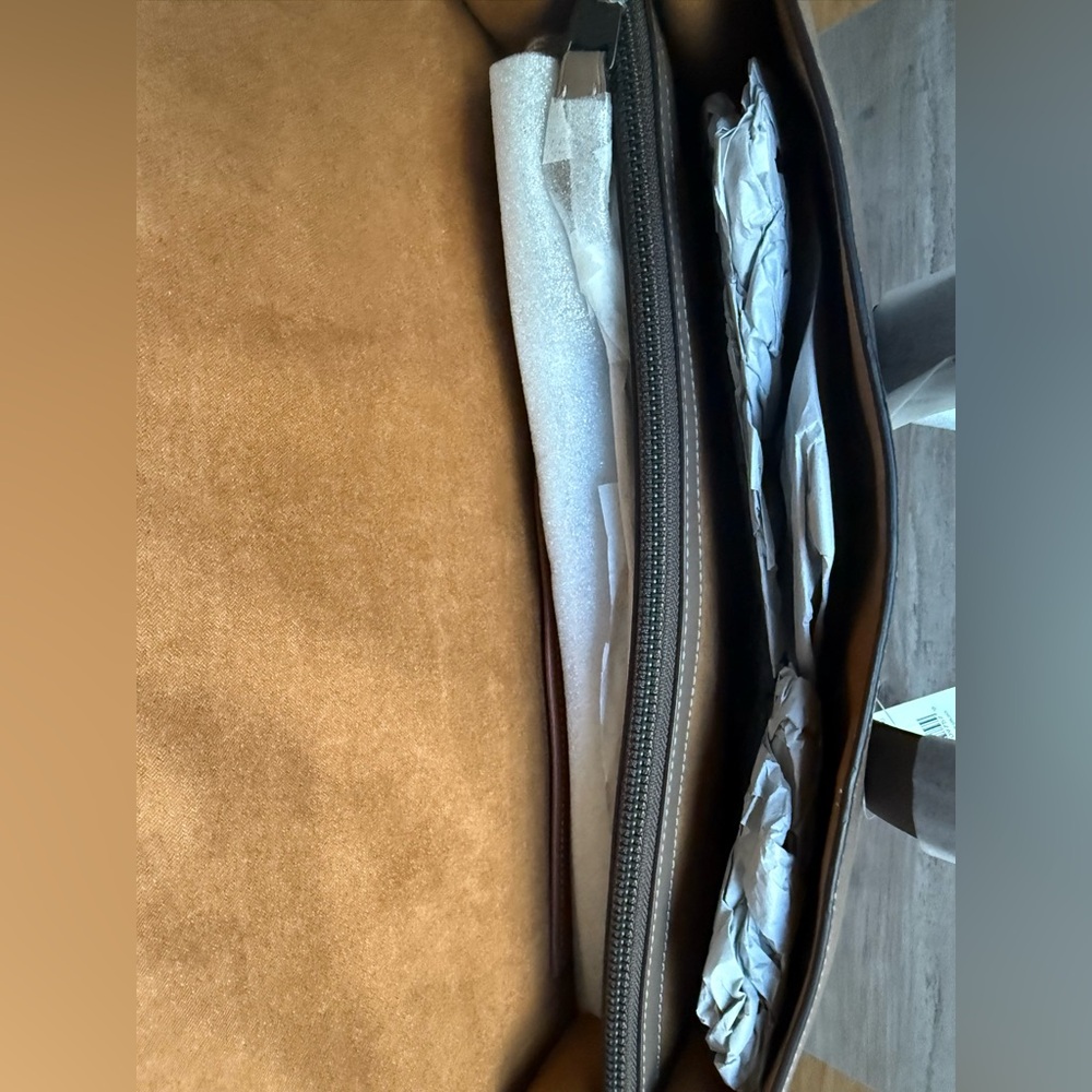 NWT Coach man Gotham Portfolio /briefcase Bag fits 15-16” laptops C5318 - Picture 3 of 11
